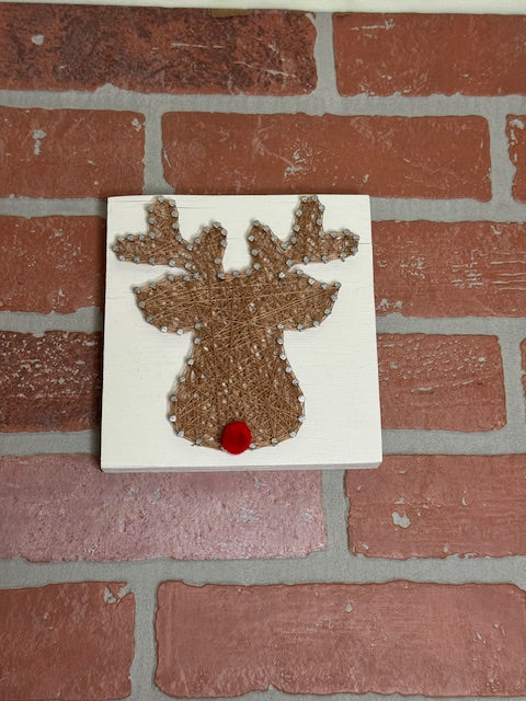 Reindeer String Art Workshop