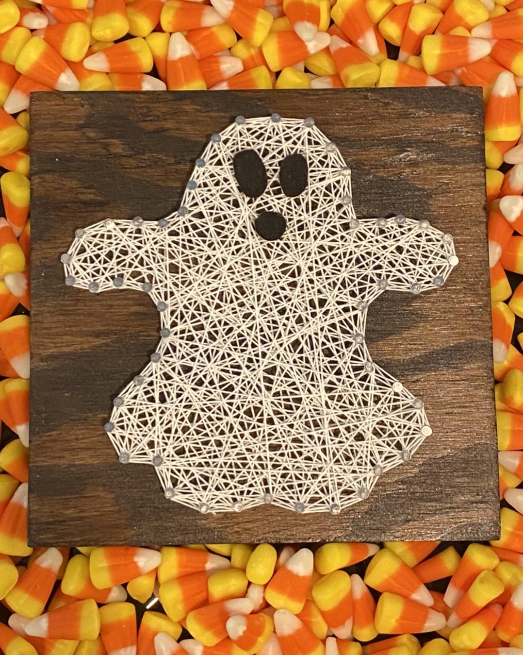 Ghost String Art