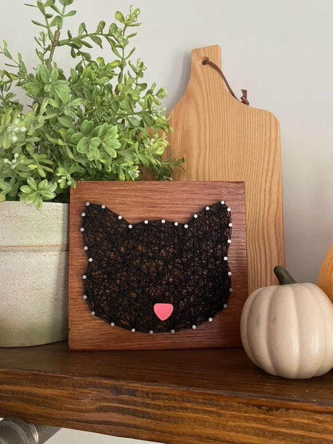 Cat String Art
