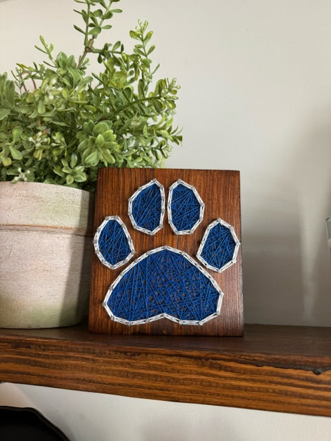 Pawprint String Art