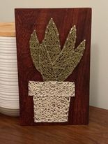 Plant #1 String Art