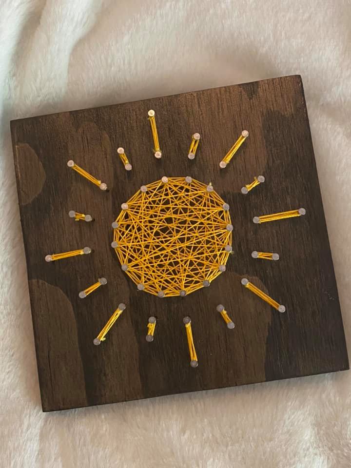 Sunshine String Art
