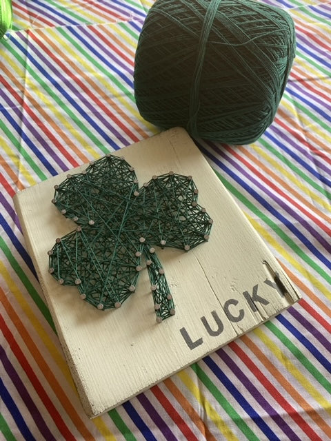 Shamrock String Art