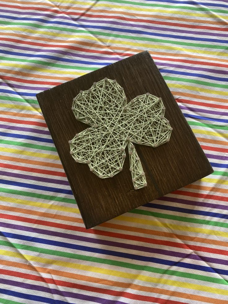 Shamrock String Art
