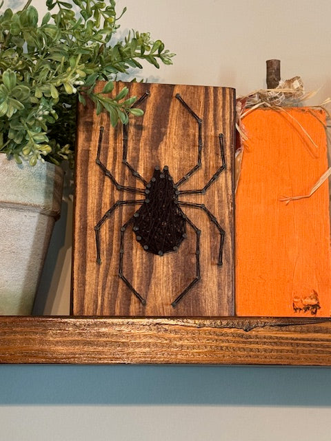 Spider String Art