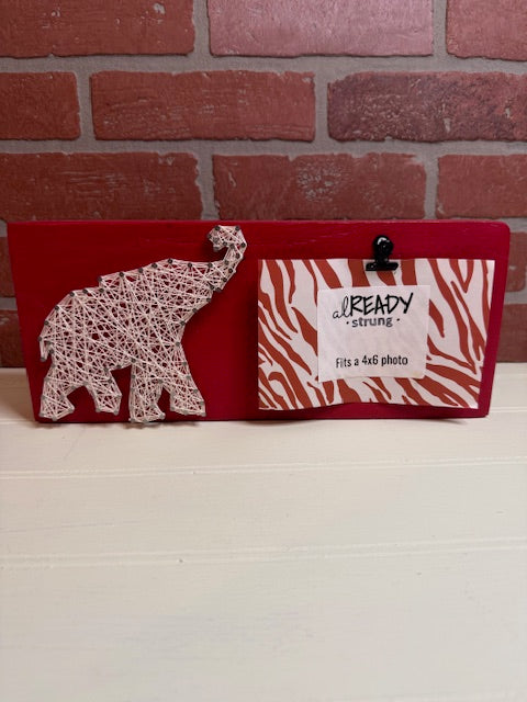 Elephant Frame String Art