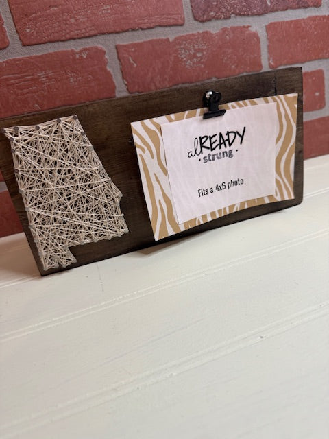 Alabama Frame String Art