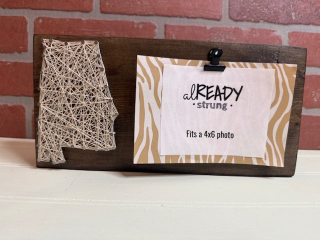Alabama Frame String Art