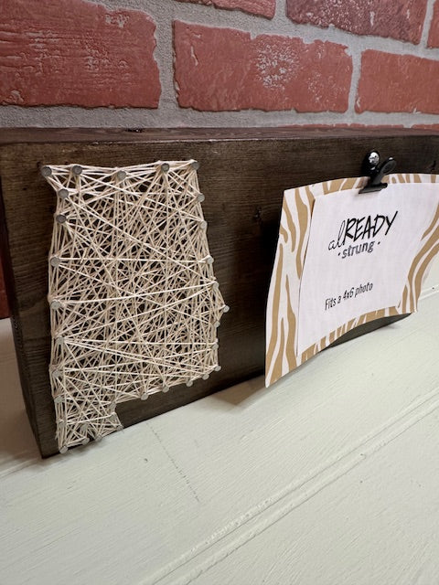 Alabama Frame String Art