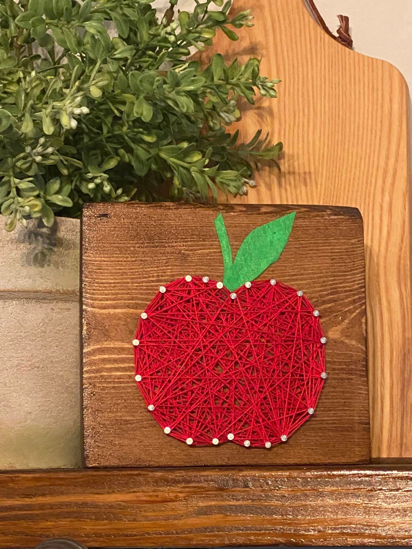 Apple String Art