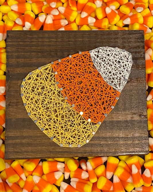 Candy Corn String Art