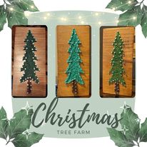 Christmas Tree String Art