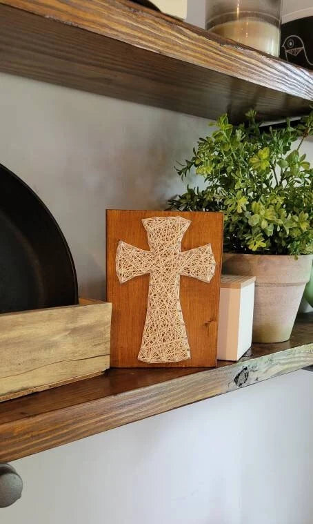 Cross String Art