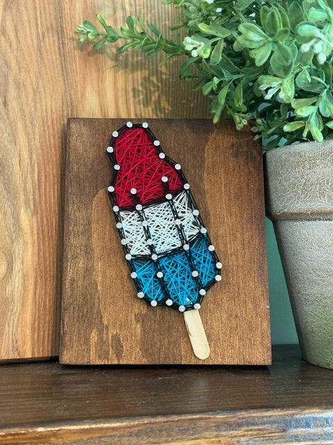 Rocket Pop String Art