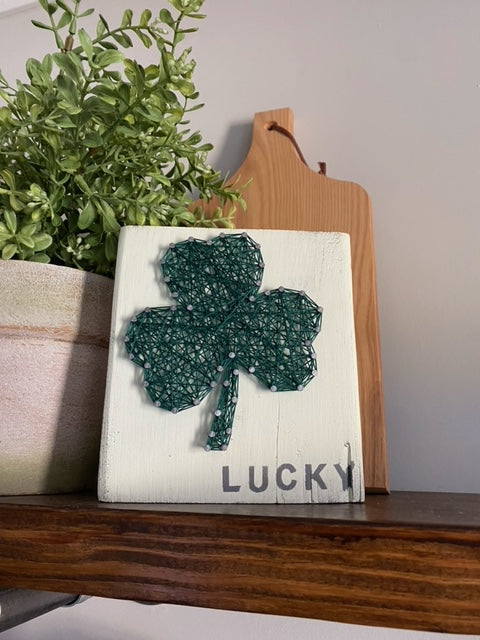 Shamrock String Art