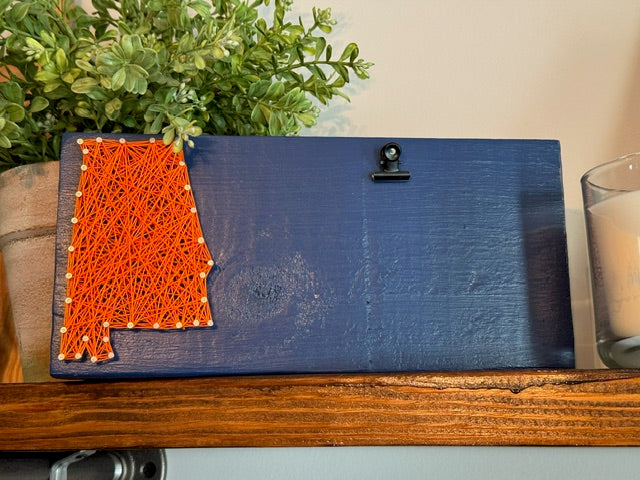 Alabama Frame String Art