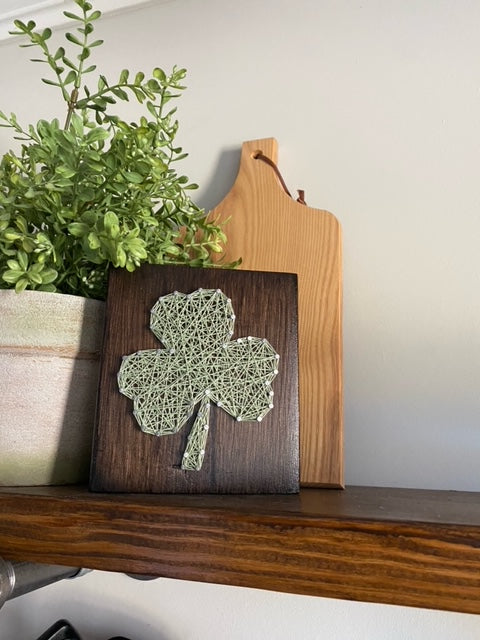 Shamrock String Art