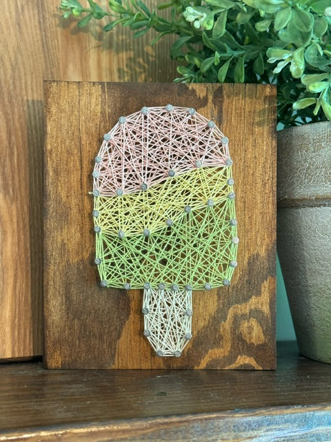 Popsicle String Art