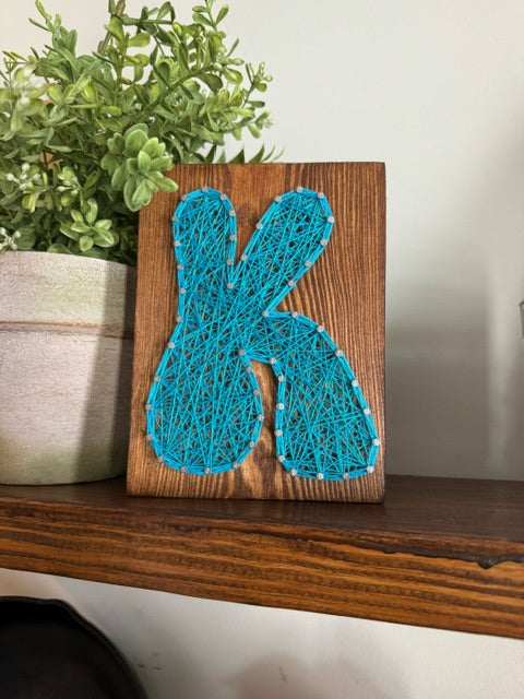 Groovy Initial String Art