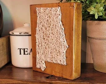 Alabama String Art
