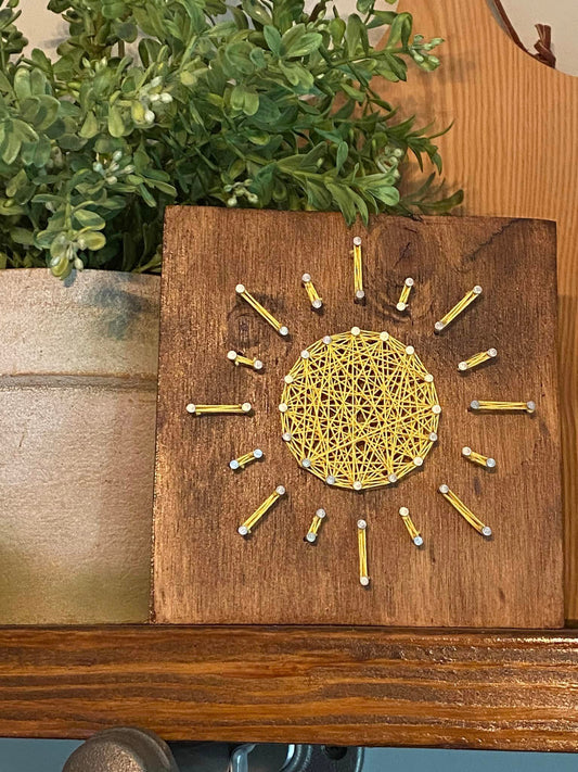 Sunshine String Art