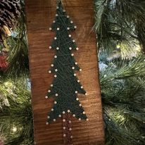 Christmas Tree String Art
